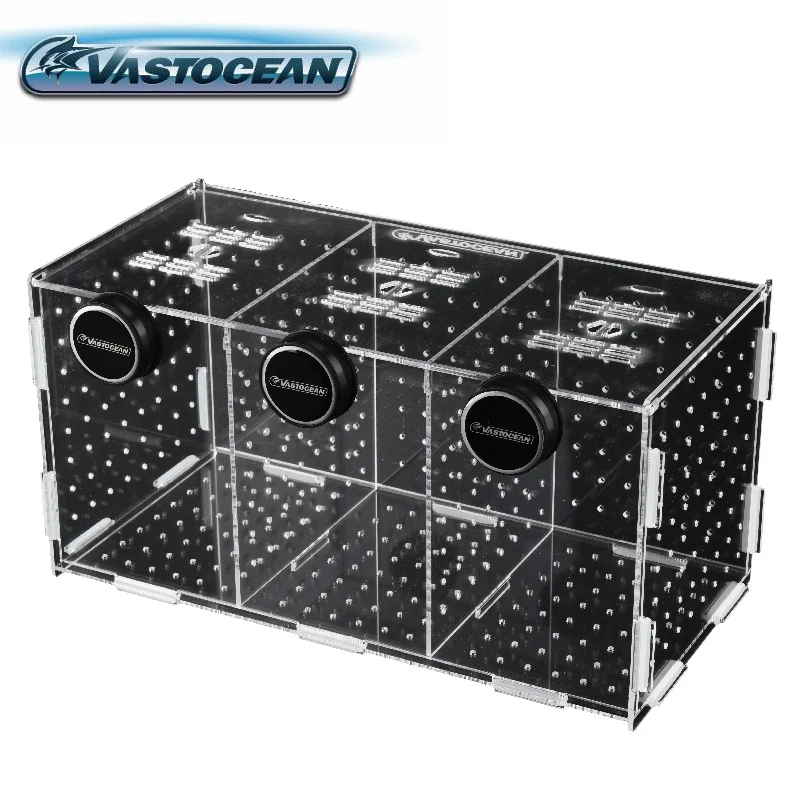 Aquarium Fish Cave - VASTOCEAN Aquarium Magnetische Kombinierte Acryl Schlüpfen