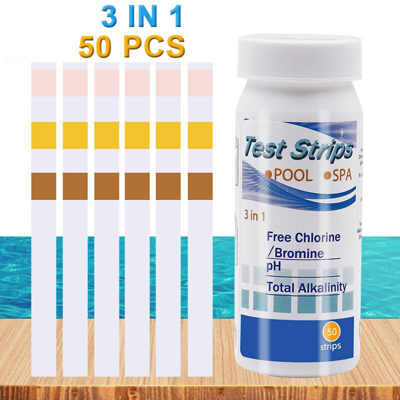 Aquarium Test Kit - Chlor-pH-Teststreifen für SPA, Schwimmbad, Aquarium, Fischbecken,