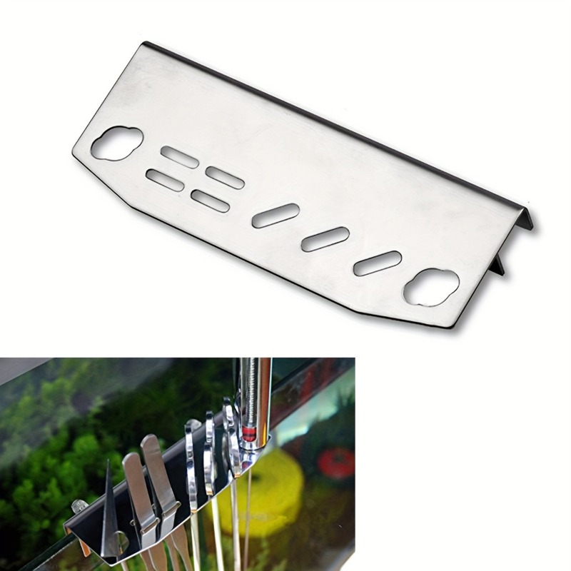 Aquarium Fish Quarantine - Halter für Aquarium-Reinigungswerkzeuge aus Edelstahl, an