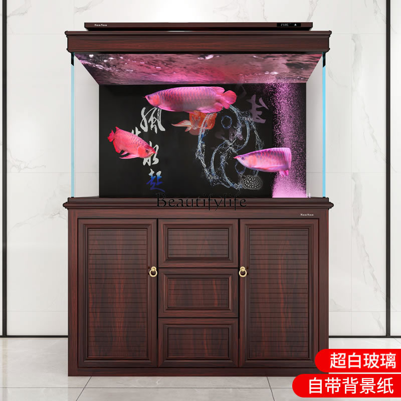 Aquarium Fish Dragon - yj9 Neues Aquarium, großes Wohnzimmer, superweißes