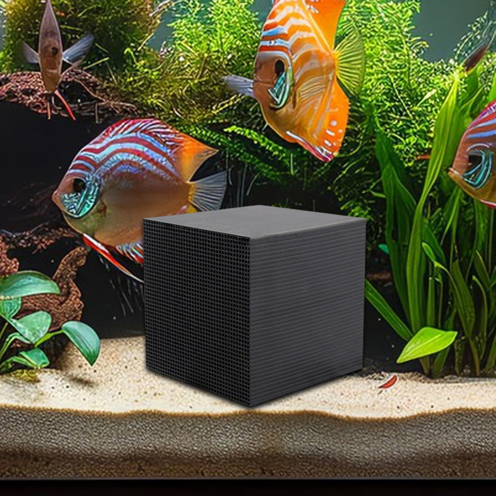 Aquarium Fish Cave - Aquarium Wasserreiniger Würfel Wassertrog Luftreiniger Würfel
