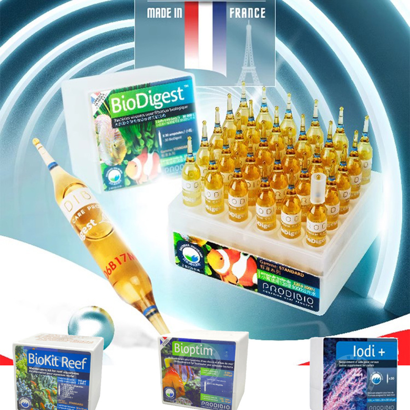 Aquarium Test Kit - Aquarien Prodibio Bio digest Biovert Bioptim