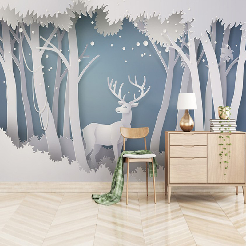 Background Film 3D - TV Hintergrund Wanddekoration Wandtuch 3D Tapete