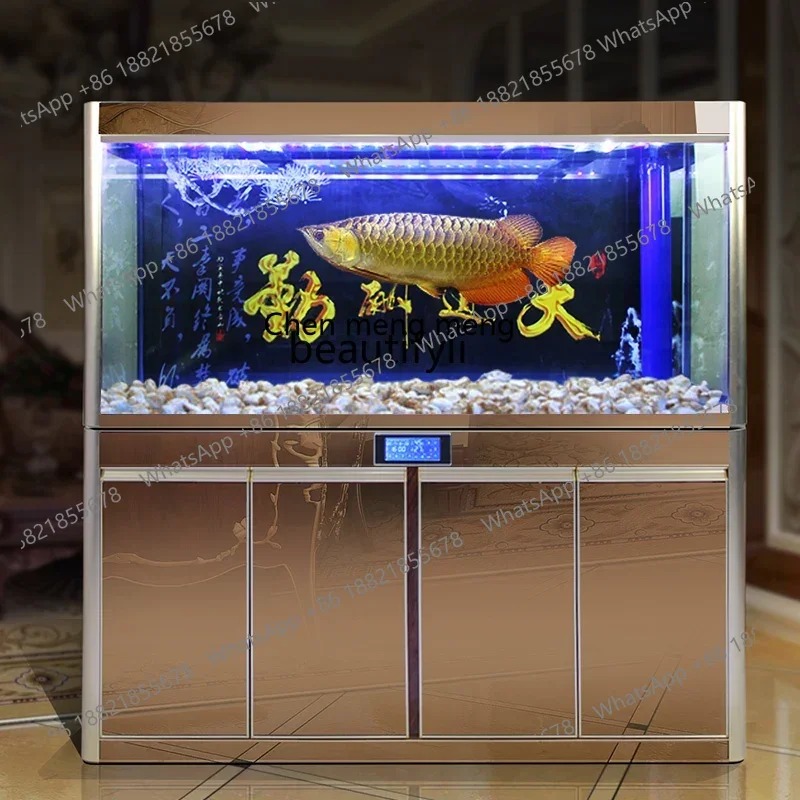 Aquarium Fish Dragon - E136 l Drachenfisch-Aquarium Großes Wohnzimmer-Aquarium Kreative