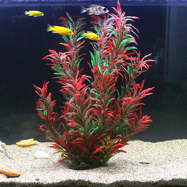 Aquarium Fish Quarantine - 50CM Künstliche Aquarium Seltene Pflanzen Aquarium