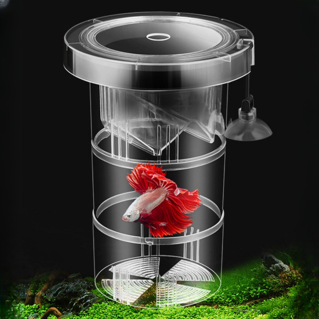 Aquarium Fish Cave - Acryl Schwimmende Fische Zucht Isolation Box