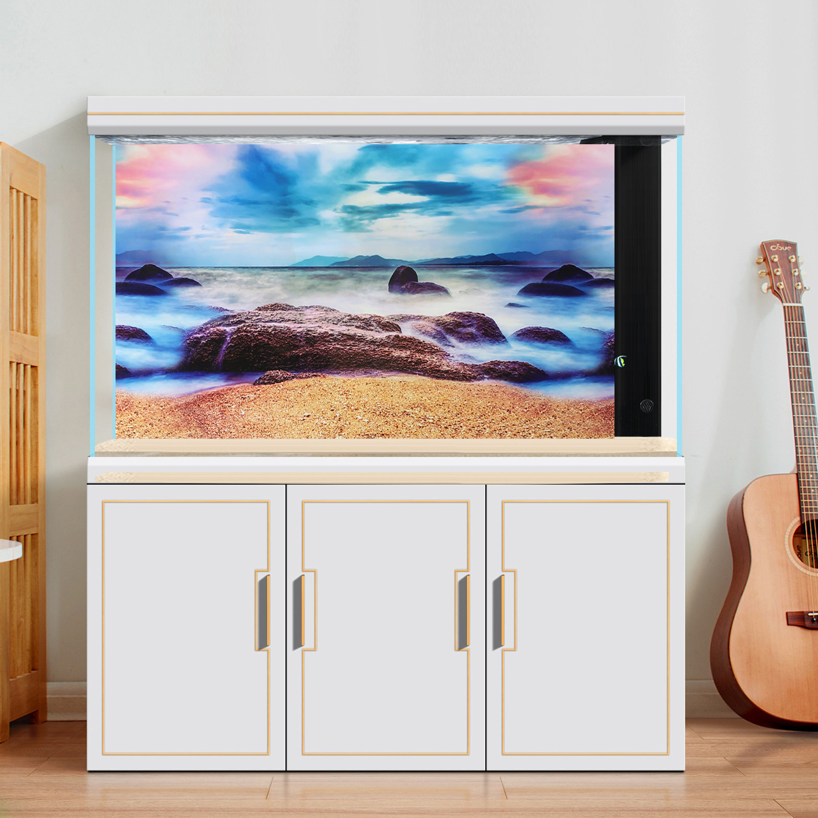 Aquarium-Hintergrundpapier Dek – Background Film 3D Bewertung und Preis