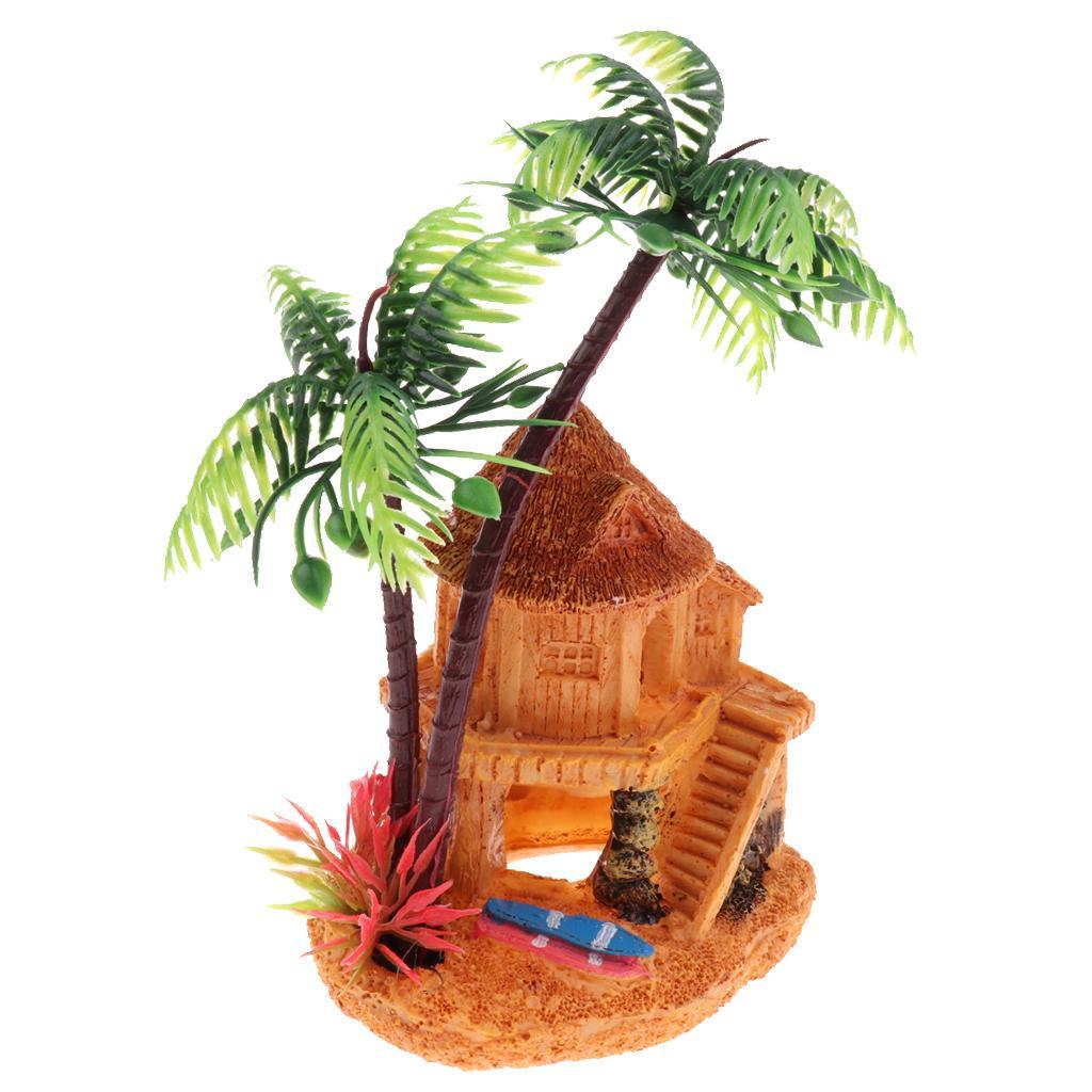 Künstlicher Kokosnussbaum, ver – Aquarium Fish Cave Bewertung und Preis