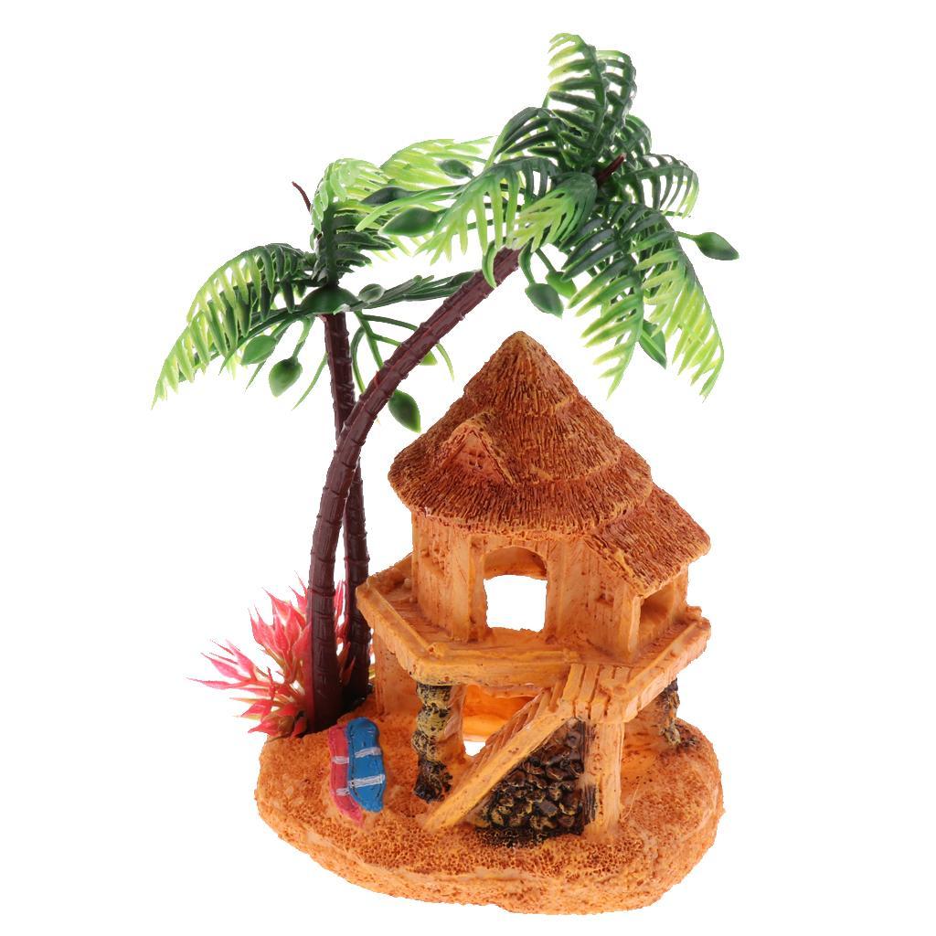Künstlicher Kokosnussbaum, ver – Aquarium Fish Cave Bewertung und Preis