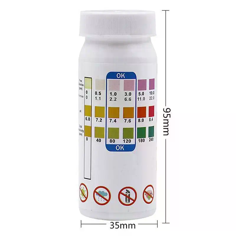 Aquarium-Wasserteststreifen 8  – Aquarium Test Kit Bewertung und Preis