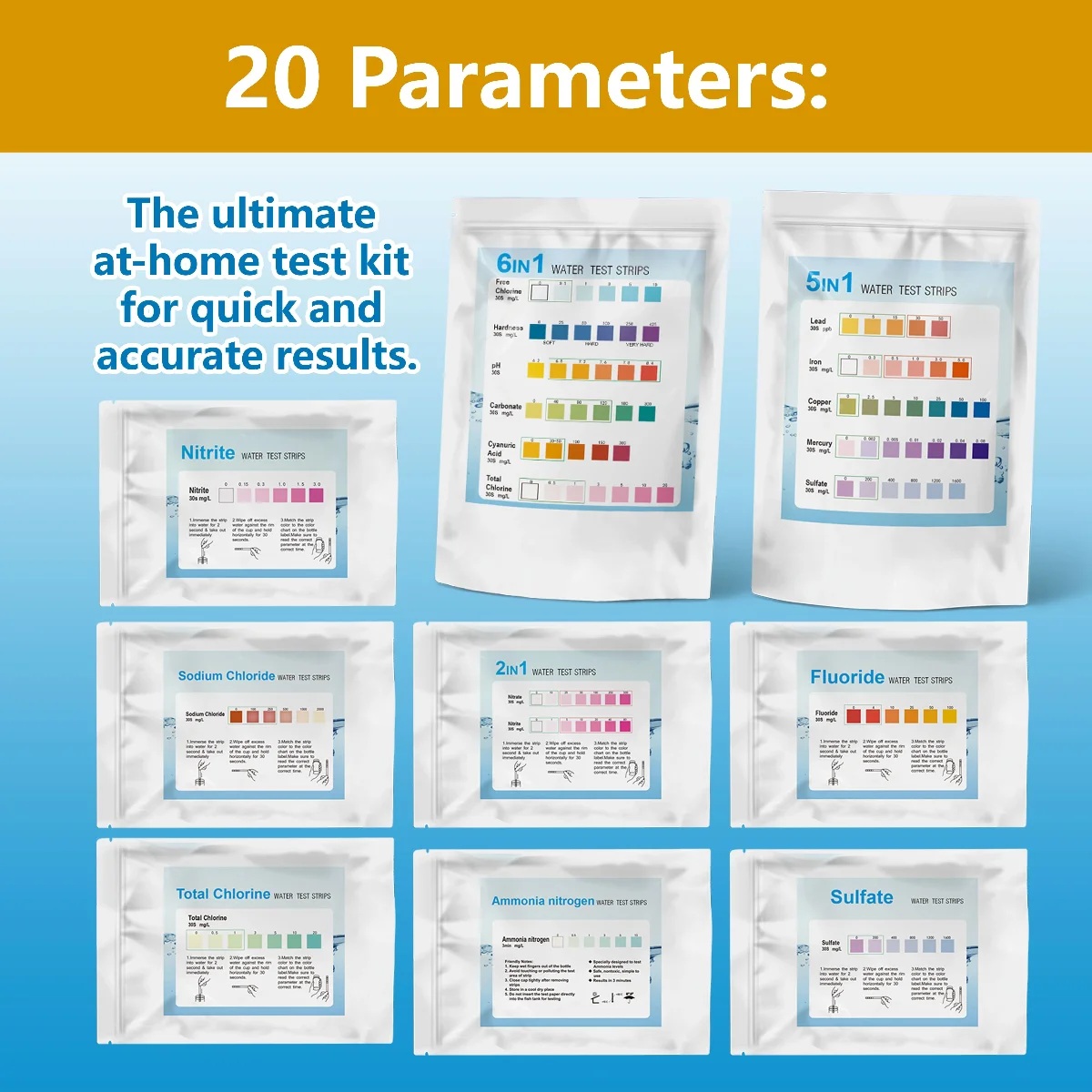 YAGO 20-in-1 Wasserteststreife – Aquarium Test Kit Bewertung und Preis