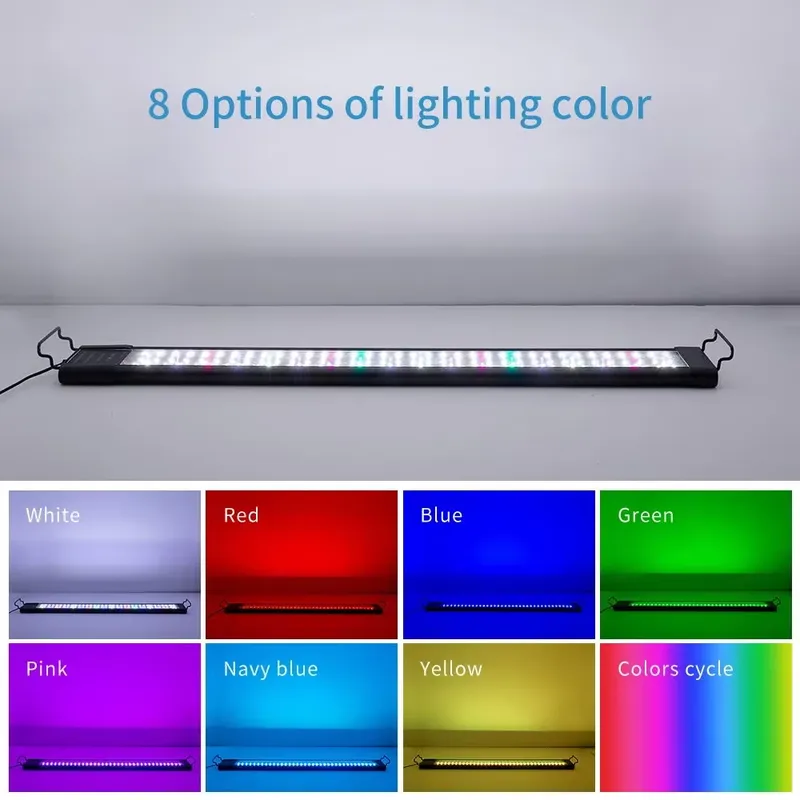 LED Programmierbare Aquariumbe – Aquarium Fish Light Lamp Bewertung und Preis