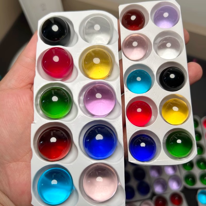 10/20 Stück einfarbige Glaskug – Aquarium Fish Ball Bewertung und Preis