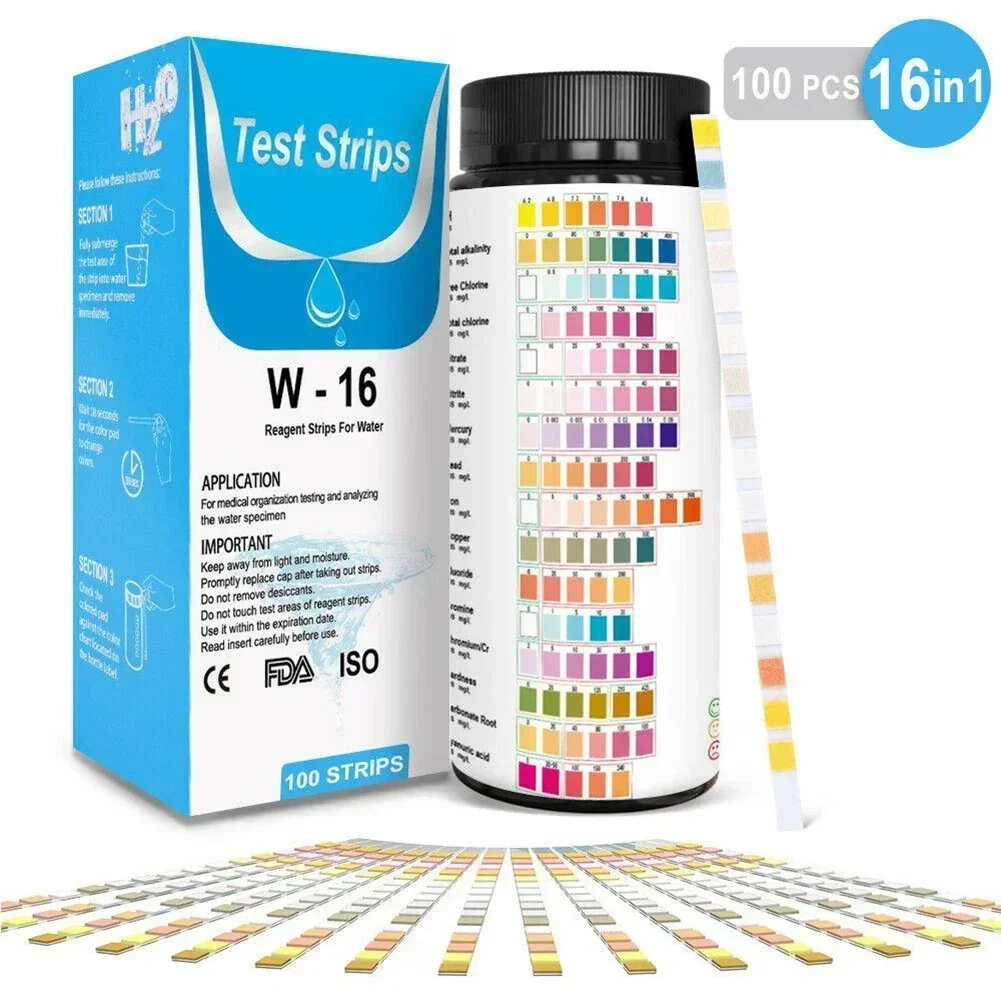 16 In 1 Trinkwasser Test Kit P – Aquarium Test Kit Bewertung und Preis