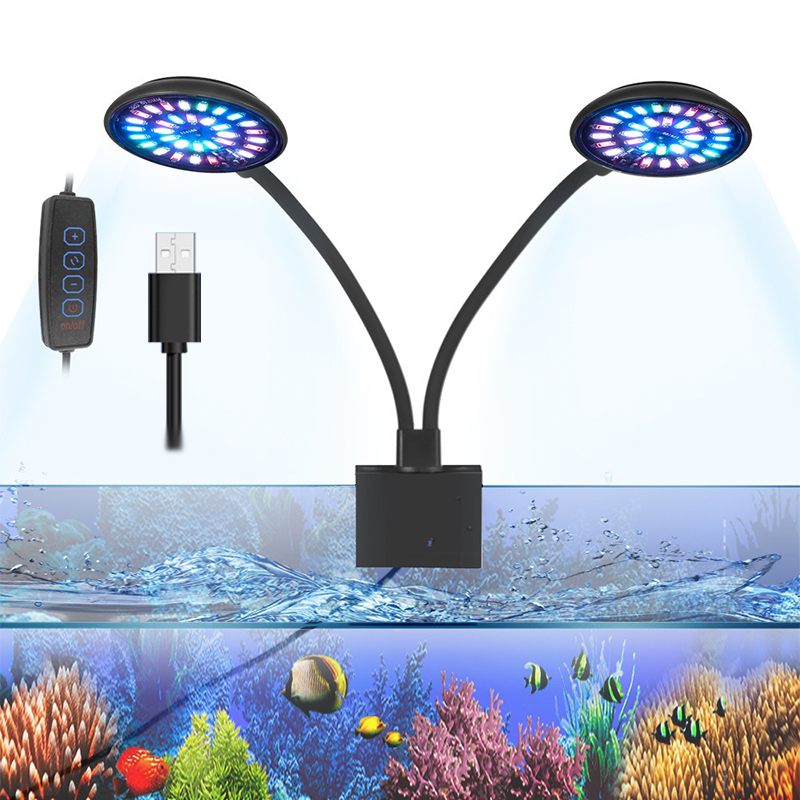 USB-Aquarium-LED-Licht, Aquari – Aquarium Fish Light Lamp Bewertung und Preis