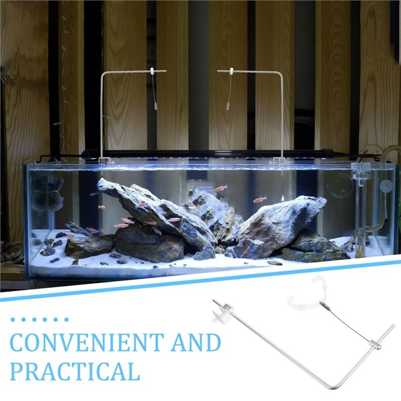 AB41-2Pcs Aquarium-Lichtstände – Aquarium Fish Light Lamp Bewertung und Preis