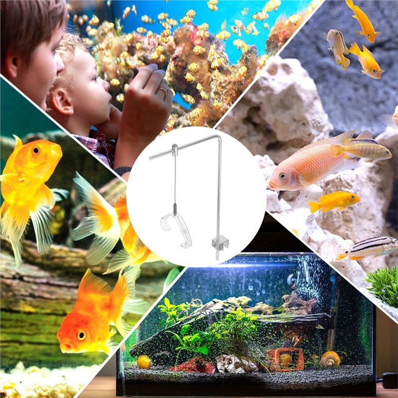 AB41-2Pcs Aquarium-Lichtstände – Aquarium Fish Light Lamp Bewertung und Preis