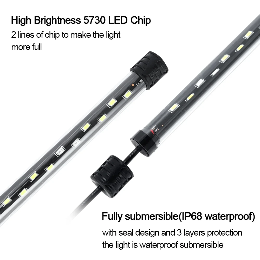 58CM Aquarium Licht LED Pflanz – Aquarium Fish Light Lamp Bewertung und Preis
