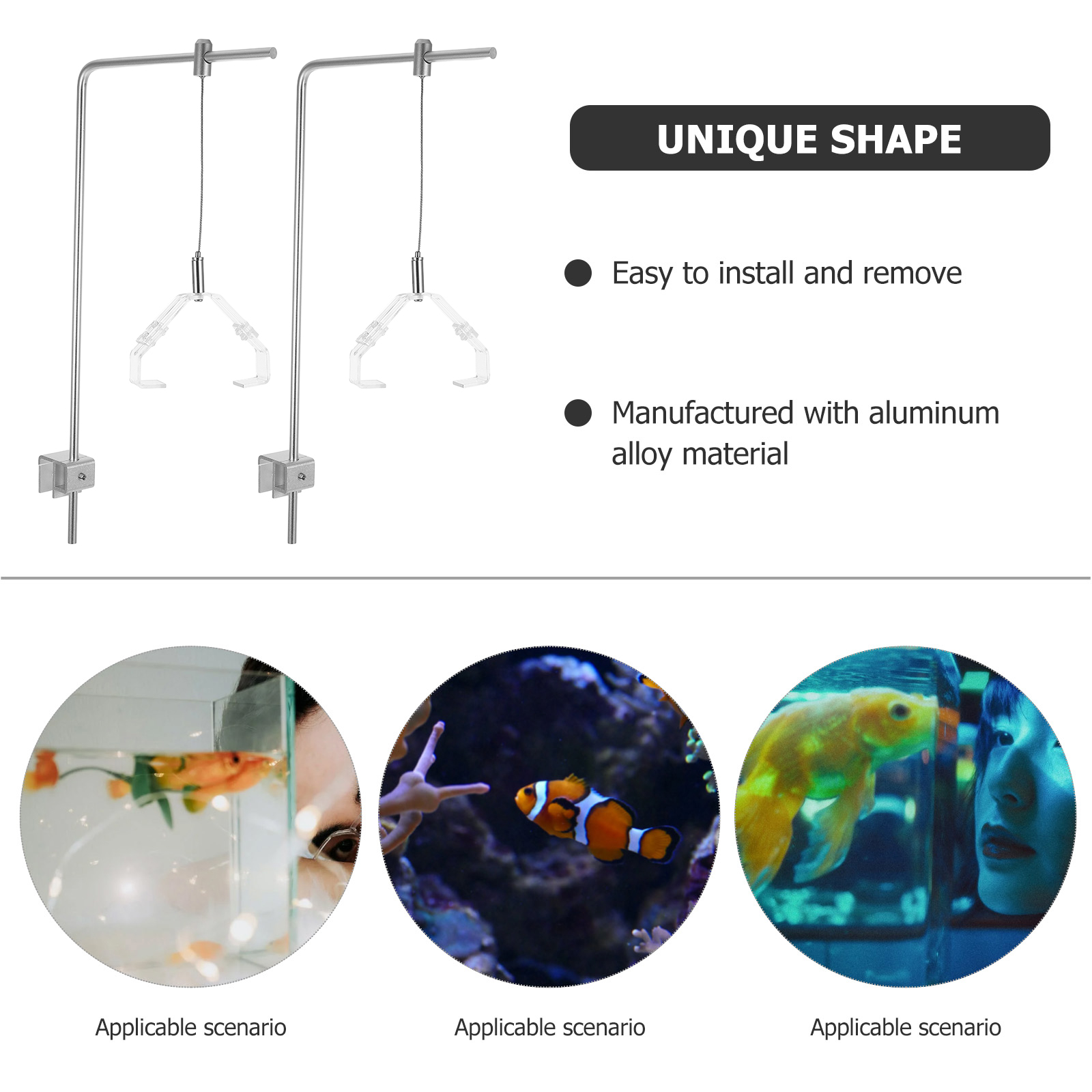 2 stücke Aquarium Licht Halter – Aquarium Fish Light Lamp Bewertung und Preis